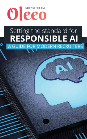 Setting the standard for RESPONSIBLE AI: A GUIDE FOR MODERN RECRUITERS Setting the standard for RESPONSIBLE AI: A GUIDE FOR MODERN RECRUITERS