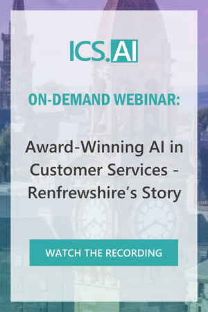 Award-Winning AI in Customer Services – Renfrewshire Council’s Story Award-Winning AI in Customer Services – Renfrewshire Council’s Story